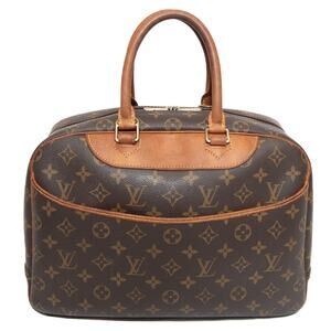 Louis Vuitton Monogram Deauville Cosmetic Carry-On Over Night Luggage Purse